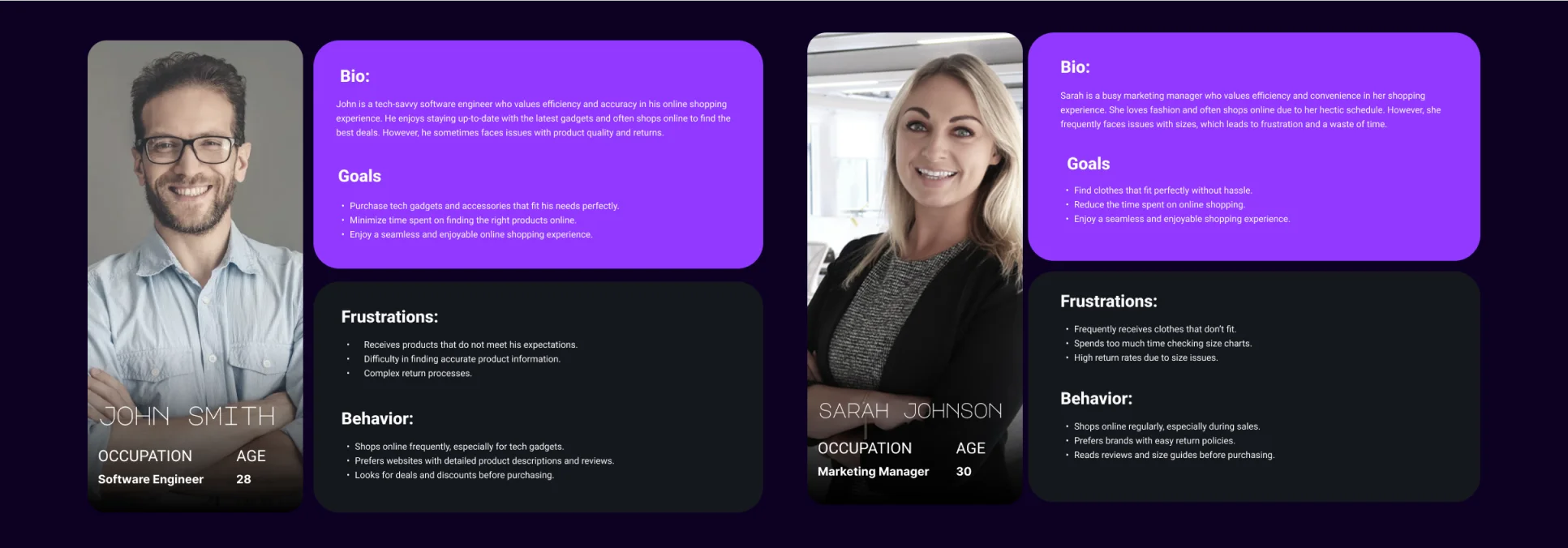 Revolutionary UX/UI Design with AI: Your Ultimate Virtual Shopping Stylist 4 sizefit userpersona